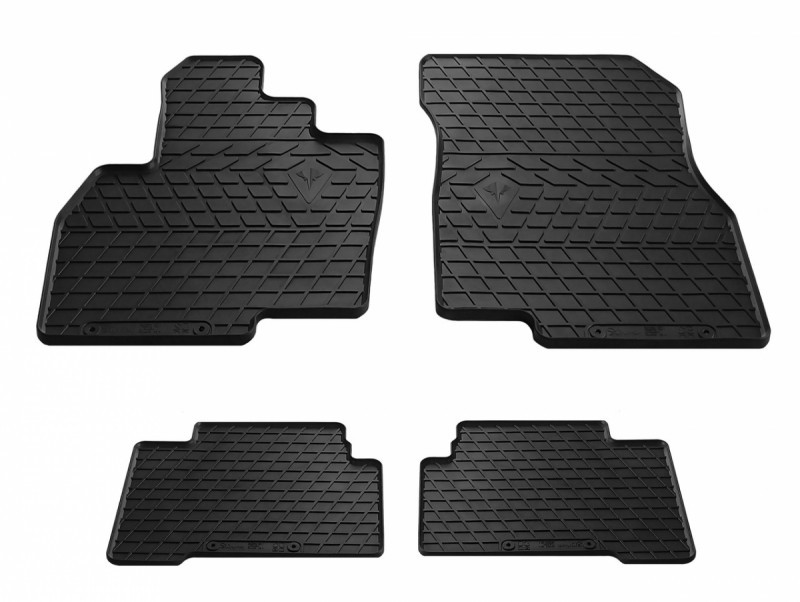 del 3D коврики Volkswagen T7 (2022-...) 1plus2 с бортиками 30 мм Stingray. Фото 79