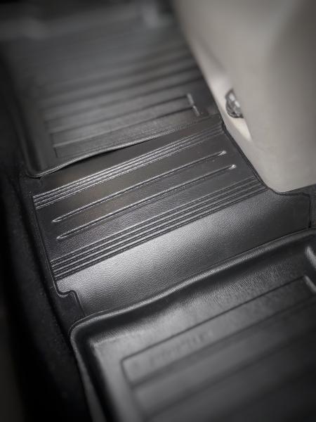 del 3D коврики Volkswagen T7 (2022-...) 1plus2 с бортиками 30 мм Stingray. Фото 8