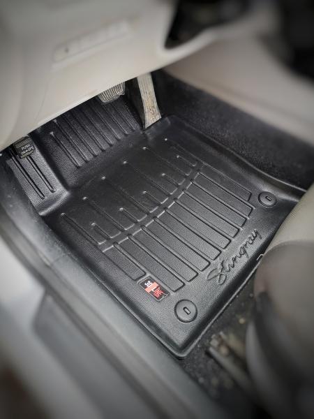 del 3D коврики Volkswagen T7 (2022-...) 1plus2 с бортиками 30 мм Stingray. Фото 6