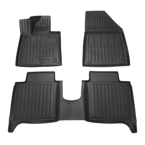 del 3D коврики Volkswagen T7 (2022-...) 1plus2 с бортиками 30 мм Stingray. Фото 44