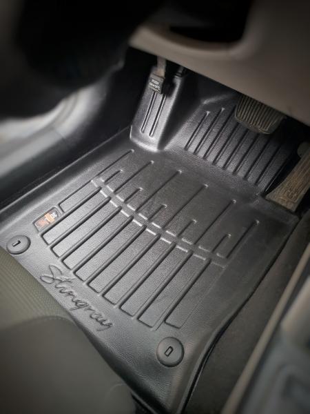 del 3D коврики Volkswagen T7 (2022-...) 1plus2 с бортиками 30 мм Stingray. Фото 5