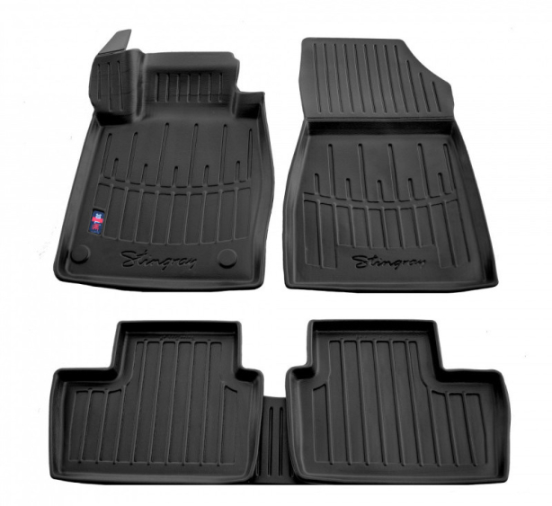 del 3D коврики Volkswagen T7 (2022-...) 1plus2 с бортиками 30 мм Stingray. Фото 23