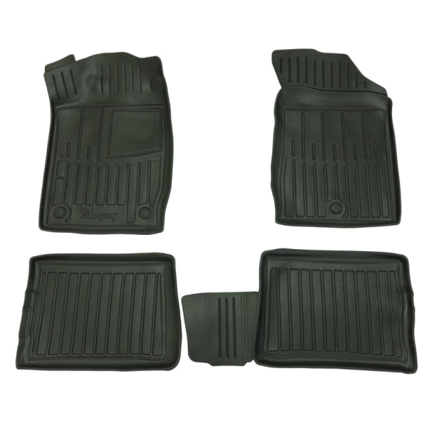 del 3D коврики Volkswagen T7 (2022-...) 1plus2 с бортиками 30 мм Stingray. Фото 32