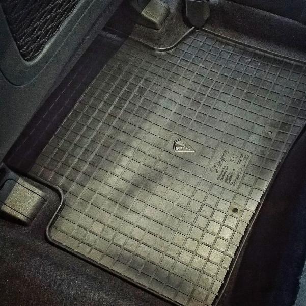 del 3D коврики Volkswagen T7 (2022-...) 1plus2 с бортиками 30 мм Stingray. Фото 71