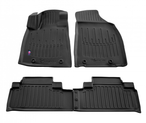 del 3D коврики Volkswagen T7 (2022-...) 1plus2 с бортиками 30 мм Stingray. Фото 16