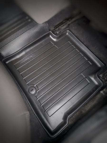 del 3D коврики Volkswagen T7 (2022-...) 1plus2 с бортиками 30 мм Stingray. Фото 9