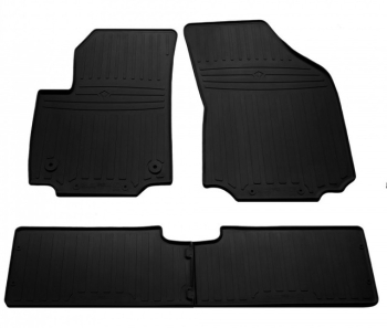 del 3D коврики Volkswagen T7 (2022-...) 1plus2 с бортиками 30 мм Stingray. Фото 59