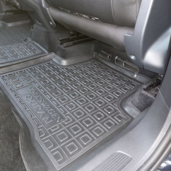 Коврики в салон Volkswagen Touran II (2015-...) Резиновые Avto-Gumm. Фото 5