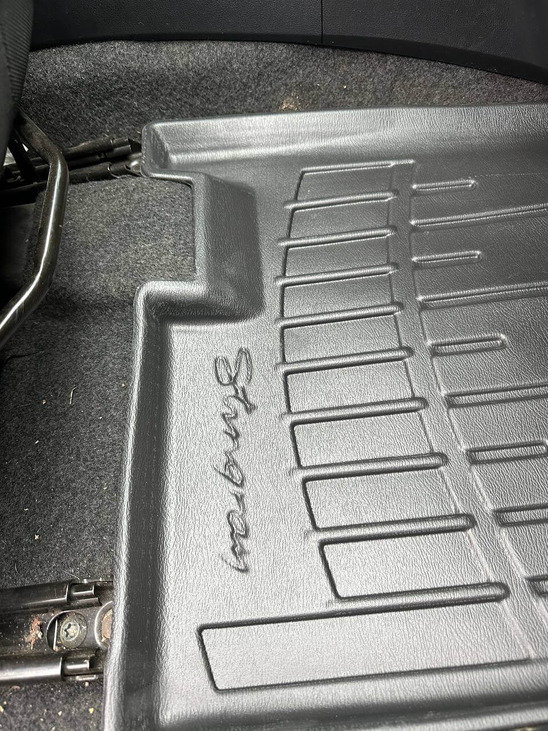 3D коврики NISSAN Qashqai (2007-2014) с бортиками 30 мм (Stingray). Фото 9