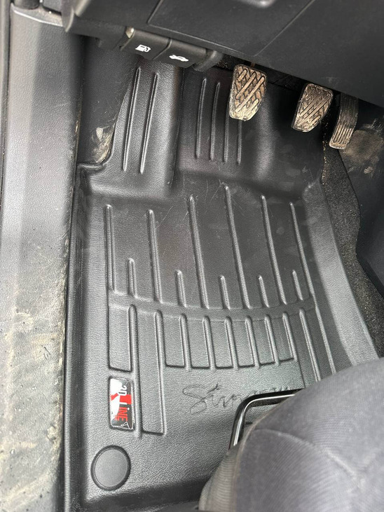 3D коврики NISSAN Qashqai (2007-2014) с бортиками 30 мм (Stingray). Фото 2