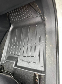 3D коврики NISSAN Qashqai (2007-2014) с бортиками 30 мм (Stingray). Фото 10