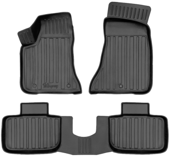 3D килимки для Dodge Charger (LD) (2WD) (2011-2023) (2WD) з бортиками 30 мм (Stingray)