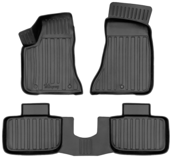 3D резиновые коврики для Dodge Charger (LD) 2WD 2011-2023 2WD с бортиками 30 мм Stingray