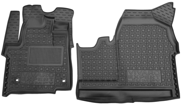 Автомобильные коврики в салон Citroen Jumpy 3 24-/Vivaro C 24-/Expert 3 24- (1+2) груз. (Avto-Gumm)