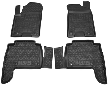 Автомобильные коврики в салон Infiniti QX56/QX80 2010- 5 мест (Avto-Gumm)