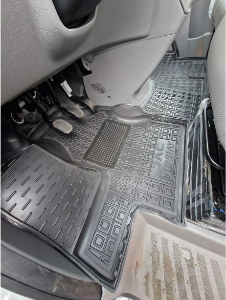 Резиновые коврики в салон JAC Sunray 2010- (Avto-Gumm). Фото 2