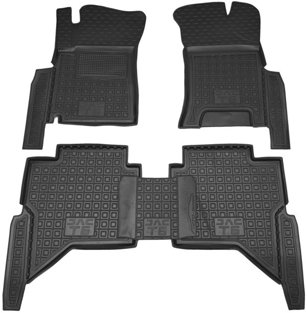 Резиновые коврики в салон JAC T6 2016- (Avto-Gumm)