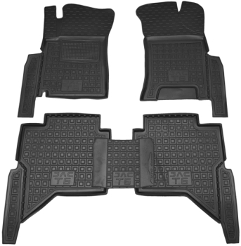Резиновые коврики в салон JAC T6 2016- (Avto-Gumm)