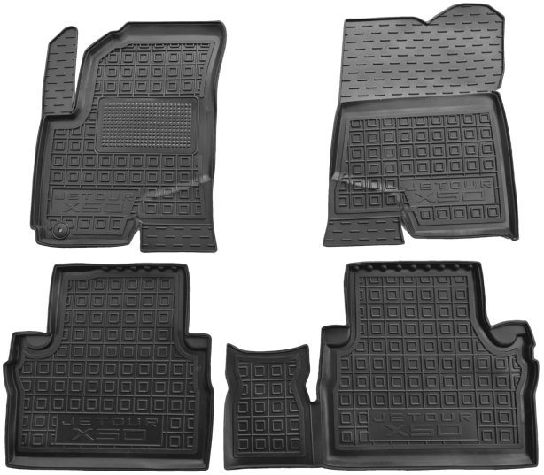 Резиновые коврики в салон Jetour X50 2025- (Avto-Gumm)