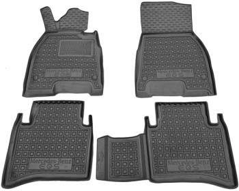 Автомобильные коврики в салон Mercedes EQS (V297) 2021- (Avto-Gumm)