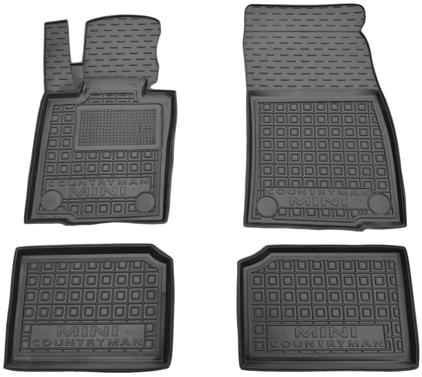 Автомобильные коврики в салон Mini Countryman (R60) 2010-2016 (Avto-Gumm)