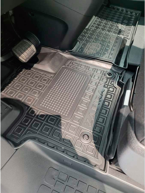 Автомобильные коврики в салон Opel Zafira Life 2019- (1+1/1+2) (Avto-Gumm). Фото 2