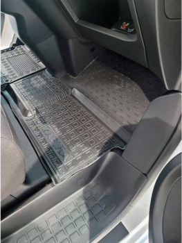 Автомобильные коврики в салон Opel Zafira Life 2019- (1+1/1+2) (Avto-Gumm). Фото 5