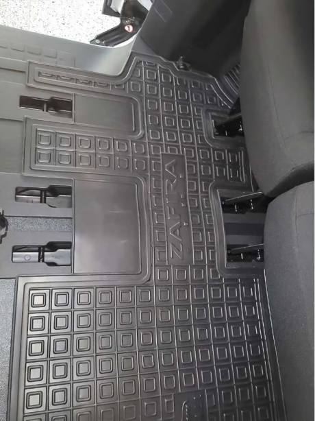 Автомобильные коврики в салон Opel Zafira Life 2019- 3-й ряд 7 мест Enjoy (Avto-Gumm). Фото 3