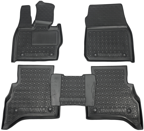 Резиновые коврики в салон Range Rover 2021- (Avto-Gumm)