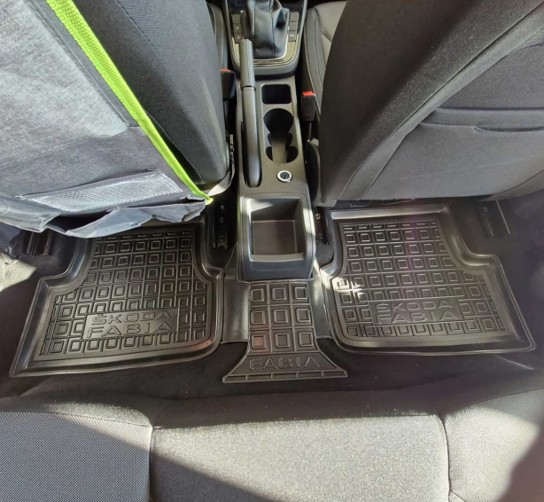 Автомобильные коврики в салон Skoda Fabia 4 2021- (Avto-Gumm). Фото 5