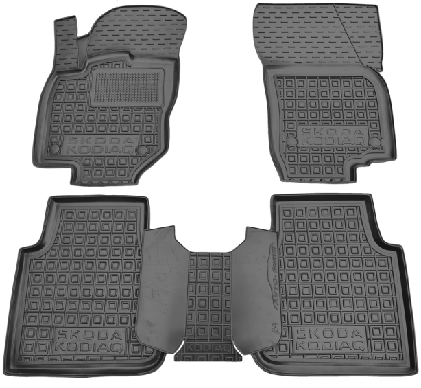 Автомобильные коврики в салон Skoda Kodiaq 2024- (Avto-Gumm)