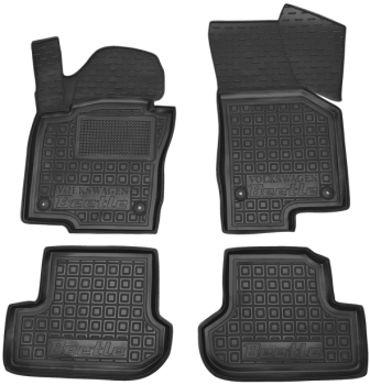 Резиновые коврики в салон Volkswagen Beetle 2011-2019 (Avto-Gumm)