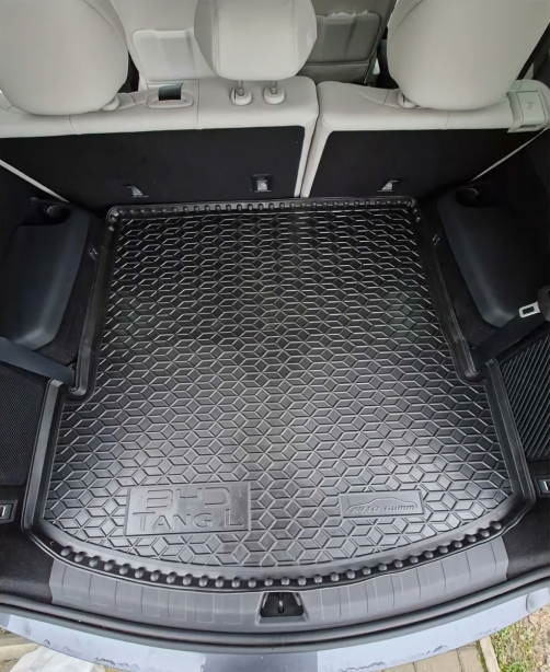 Автомобильный коврик в багажник BYD Tang L 2025- EV (7 мест) удлиненный (AVTO-Gumm). Фото 2