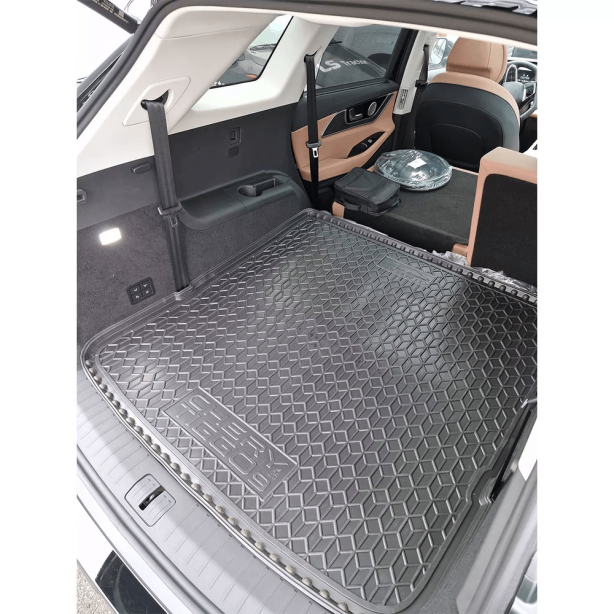 Автомобильный коврик в багажник Chery Tiggo 9 2025- PHEV (Avto-Gumm). Фото 3
