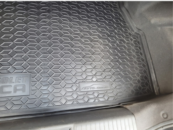 Автомобильный коврик в багажник Chevrolet Epica 2006-2012 (AVTO-Gumm). Фото 4