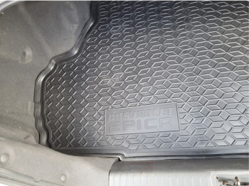 Автомобильный коврик в багажник Chevrolet Epica 2006-2012 (AVTO-Gumm). Фото 3