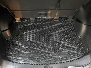 Автомобильный коврик в багажник Hyundai Staria 2021- 9 мест (Avto-Gumm). Фото 3