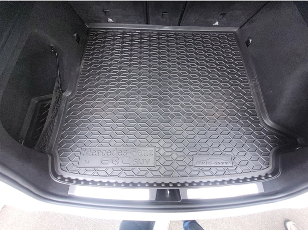 Автомобильный коврик в багажник Mercedes EQC (N293) 2019- (Avto-Gumm)