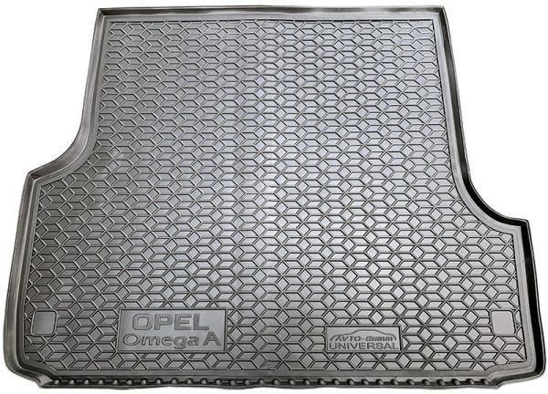 Автомобильный коврик в багажник Opel Omega A 1986-1994 Universal (Avto-Gumm)