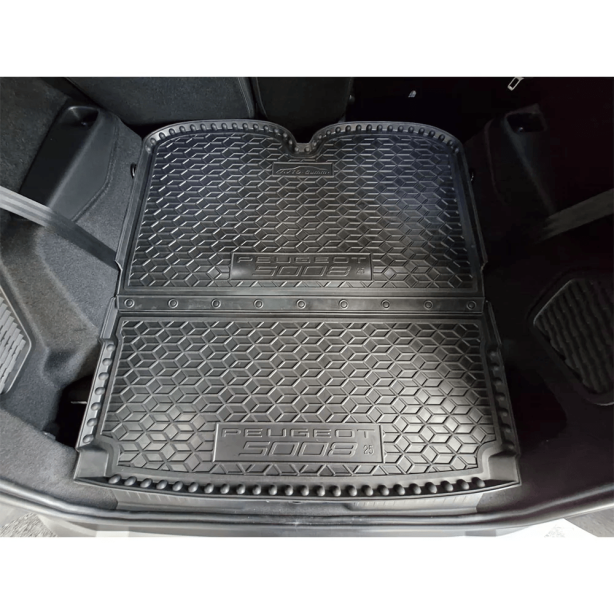 Килимок в багажник для Peugeot 5008 (2026-...) 7 місць (Avto-Gumm). Фото 10