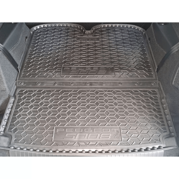 Килимок в багажник для Peugeot 5008 (2026-...) 7 місць (Avto-Gumm). Фото 7