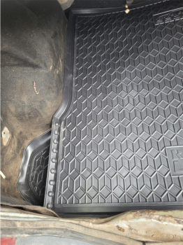 Автомобильный коврик в багажник Renault Logan 2004-2013 Sedan (Avto-Gumm). Фото 4