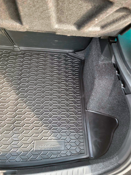 Автомобильный коврик в багажник Seat Ibiza (6J) 2008- Universal (AVTO-Gumm). Фото 3