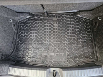 Автомобильный коврик в багажник Seat Ibiza 2018- Hatchback (AVTO-Gumm)