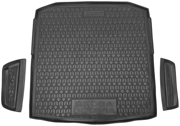 Автомобильный коврик в багажник Skoda Octavia A8 2020- Universal (AVTO-Gumm)