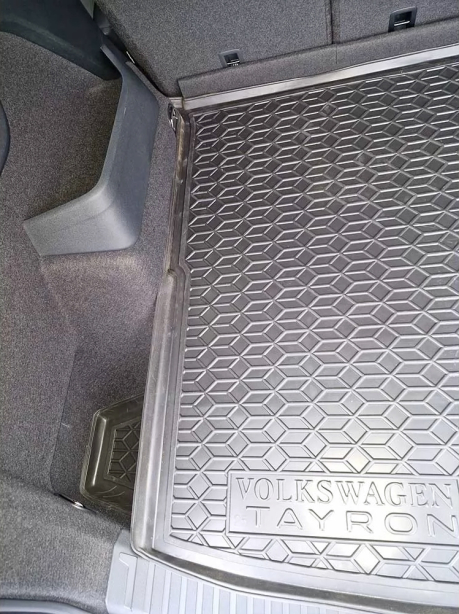 Автомобильный коврик в багажник Volkswagen Tayron 2025- 5 мест (Avto-Gumm). Фото 3