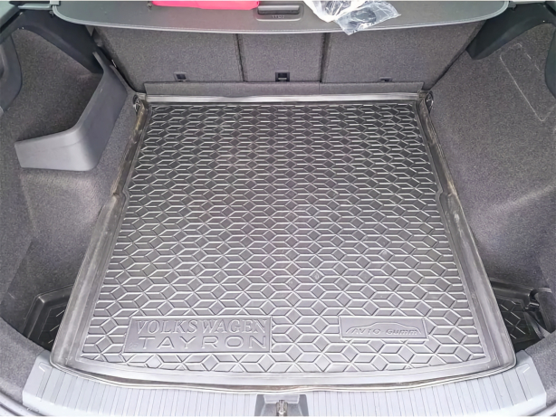 Автомобильный коврик в багажник Volkswagen Tayron 2025- 5 мест (Avto-Gumm). Фото 2