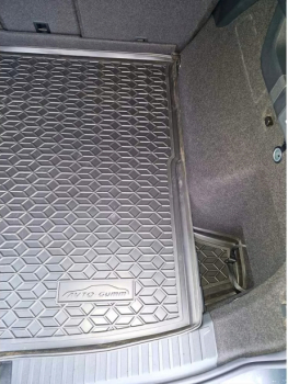 Автомобильный коврик в багажник Volkswagen Tayron 2025- 5 мест (Avto-Gumm). Фото 5