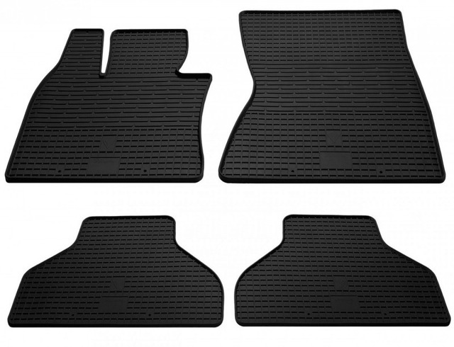 Резиновые коврики в салон для BMW X5 (E70) 2006-2013 комплект из 4 штук Stingray