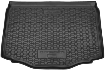 Коврик в багажник для Citroen C3 III (2024-...) Резиновые Avto-Gumm